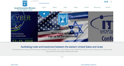 Desktop Screenshot of israeltradeca.org